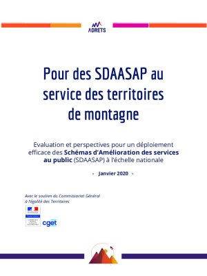 Rapport d'évaluation de la mise en oeuvre des schémas d'amélioration des services au public dans le Massif alpin