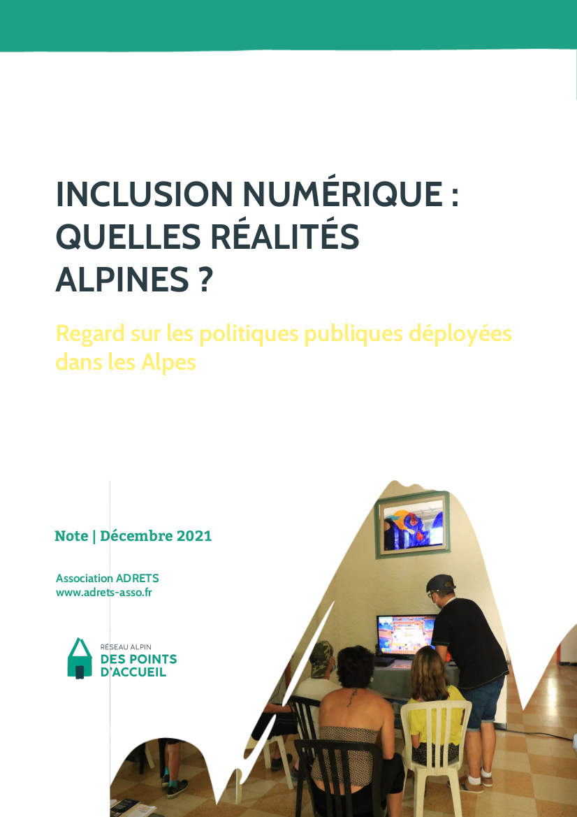 Inclusion numérique : quelles réalités alpines ? 